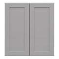 Dove Gray Double Door Wall Cabinet J4460
