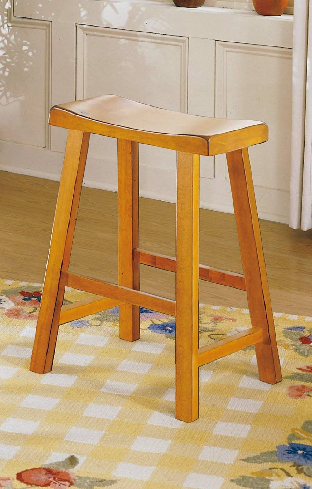 Oak Stool Set of 2 C238