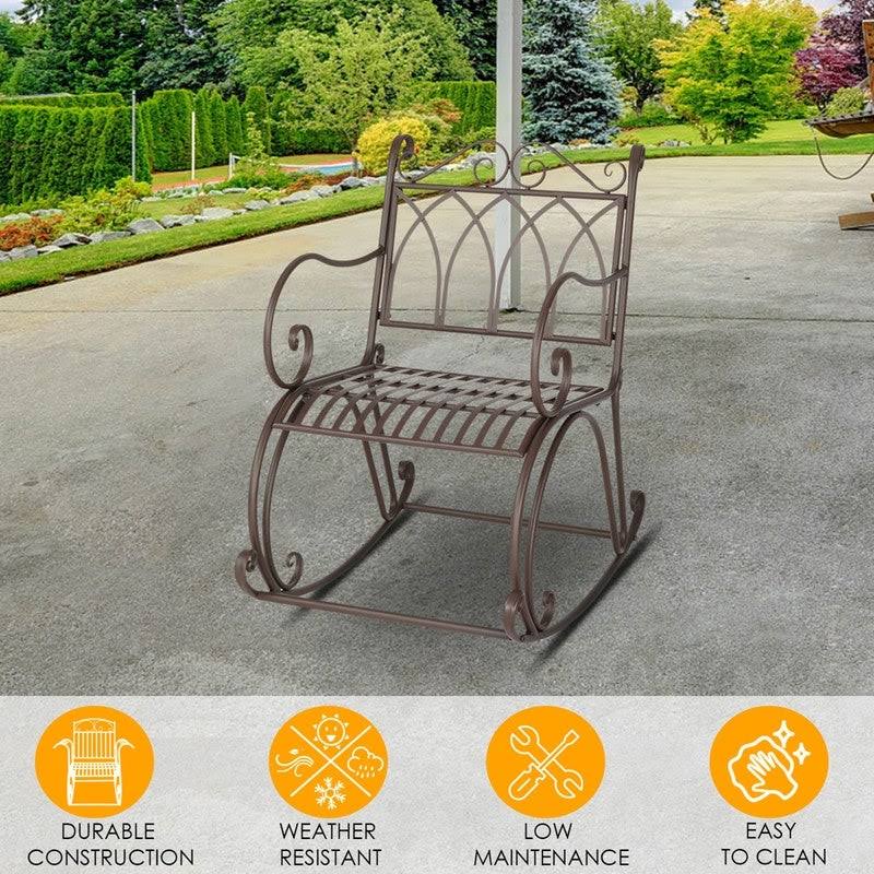 Iron Rocking Chair Q9994