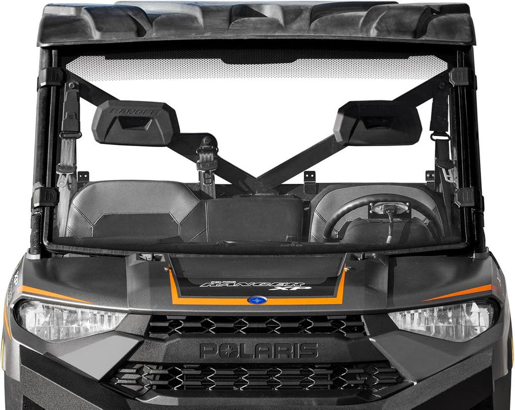 Clear Scratch Resistant Full Windshield for Polaris Ranger XP 1000 / Crew P41952