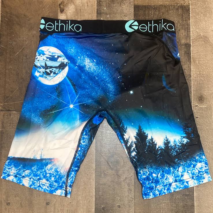 Blue/White Dog Boxers S516