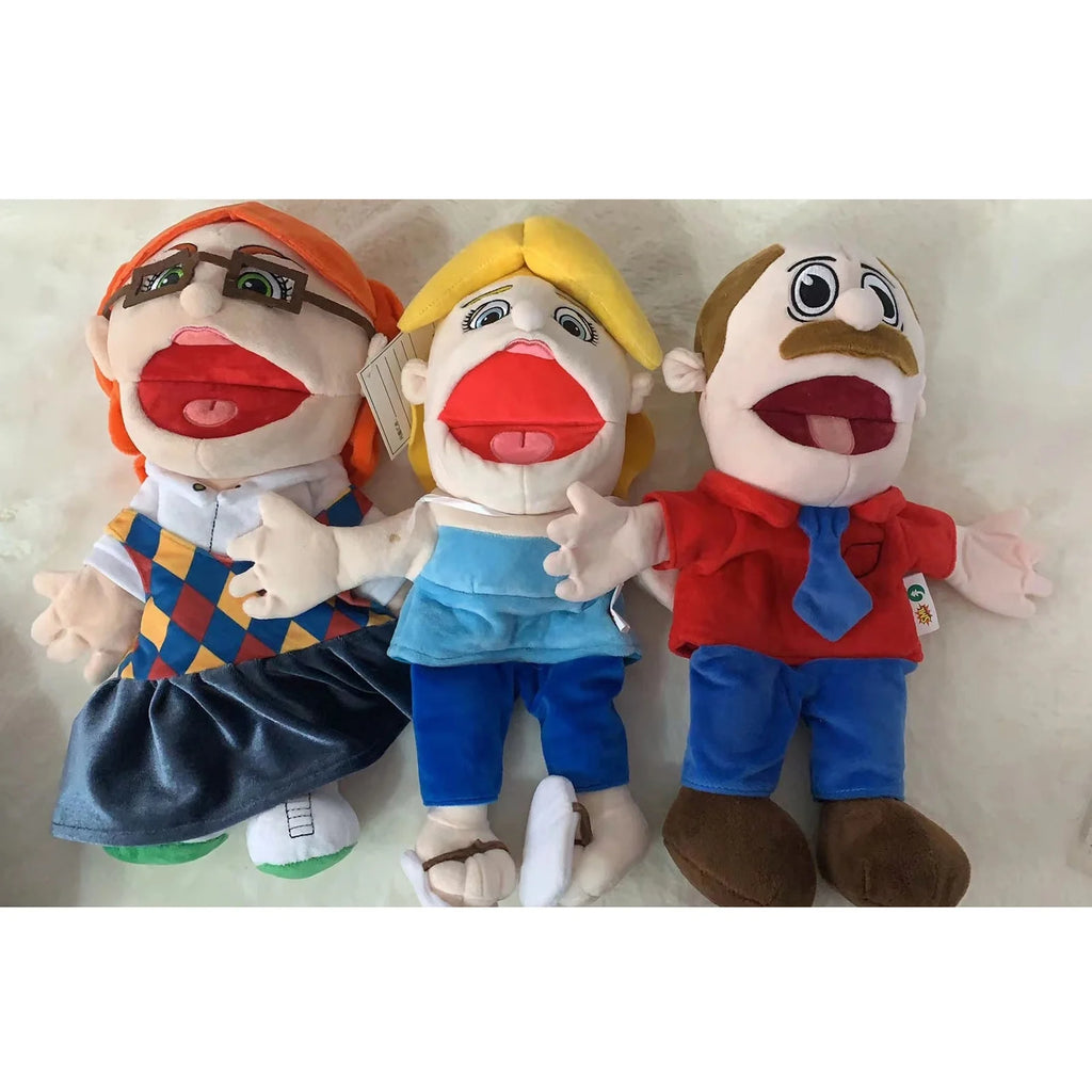 Large Jeffy Puppet Soft Plush Toy Hand Puppet I340977