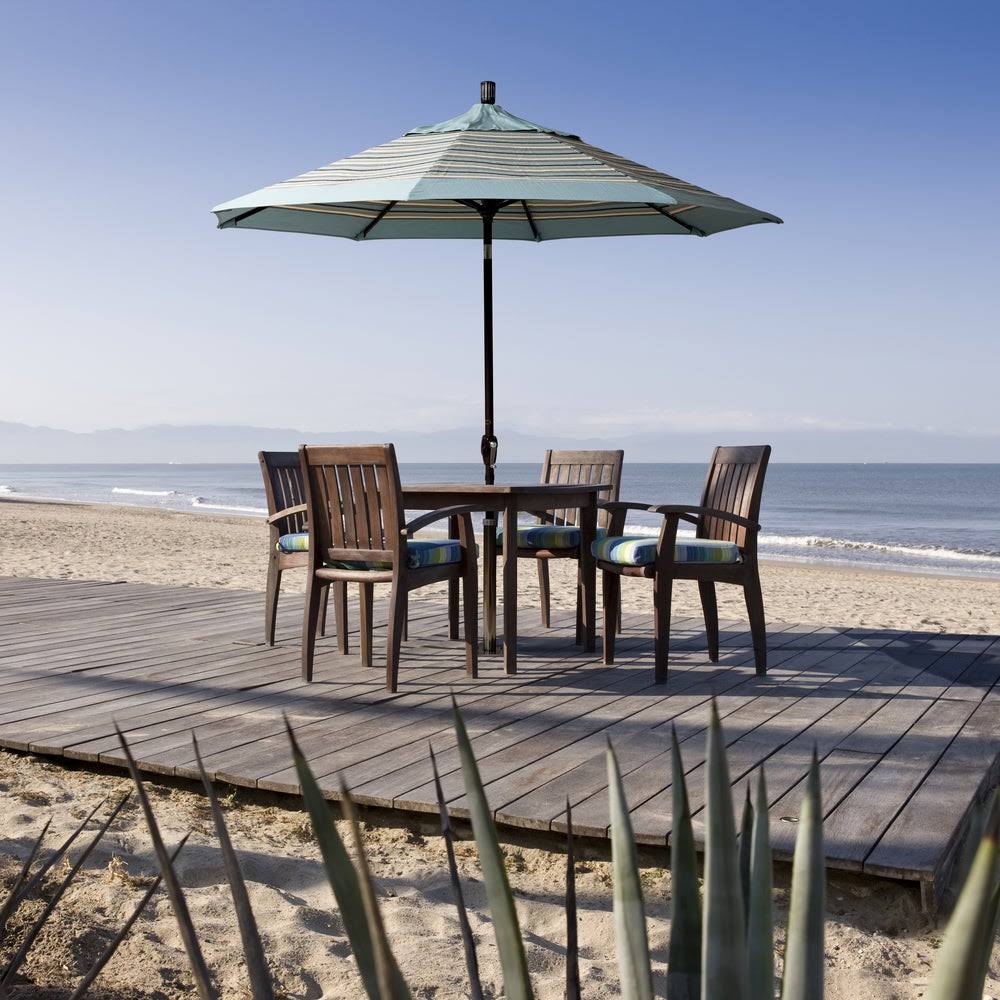 9 ft. Aluminum Market Umbrella Push Tilt K24490