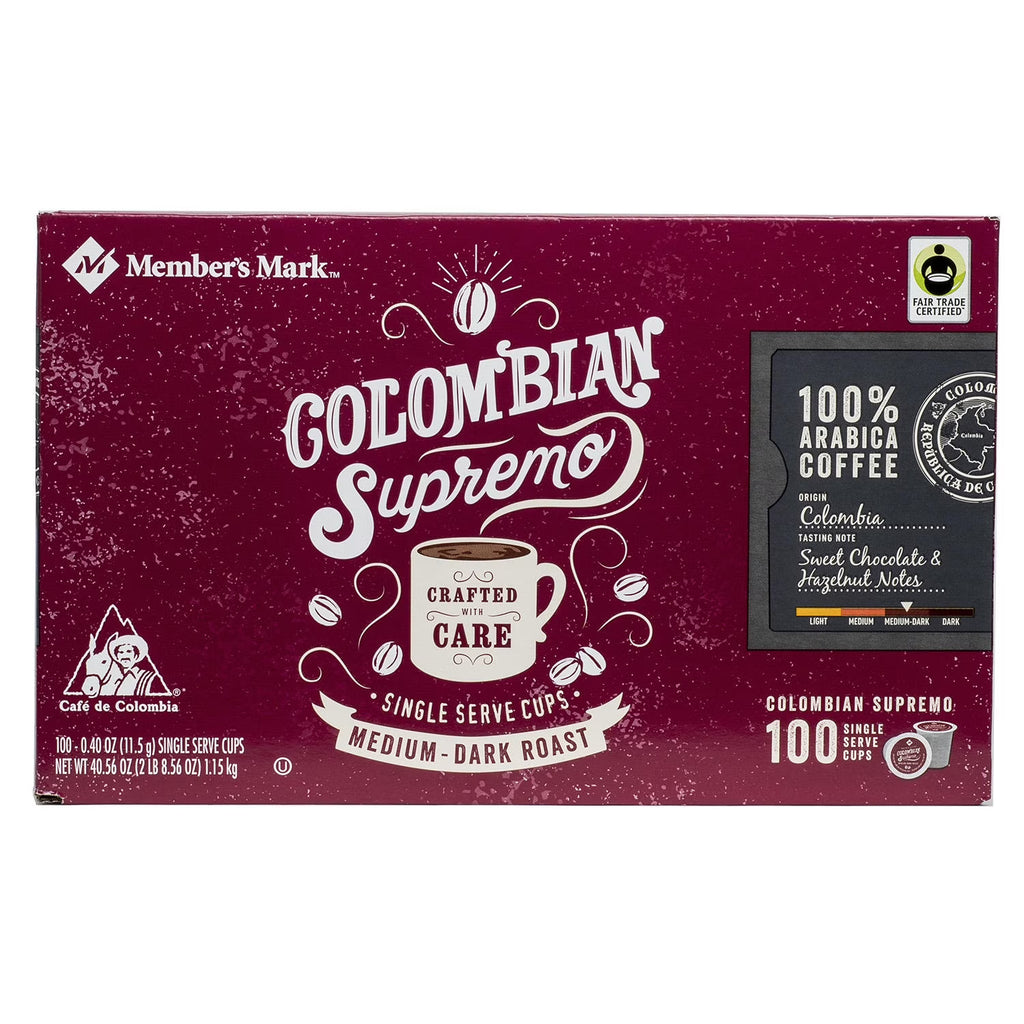 100 ct. Colombian Supremo Coffee L44504