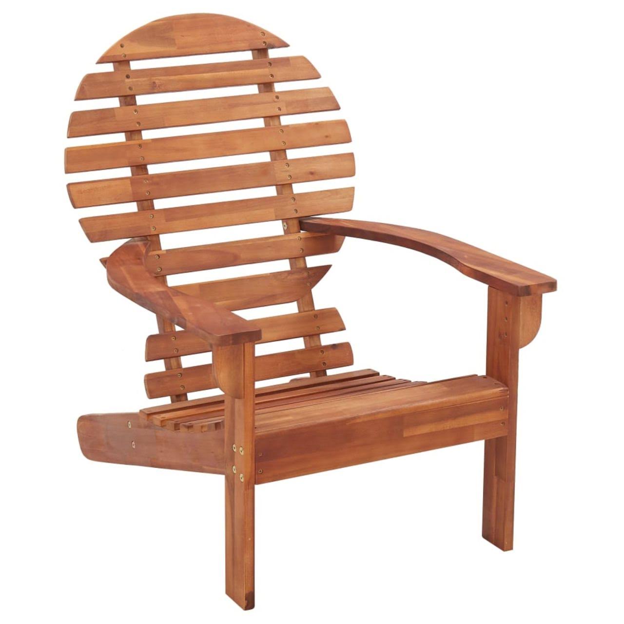Solid Acacia Wood Adirondack Chair X6113