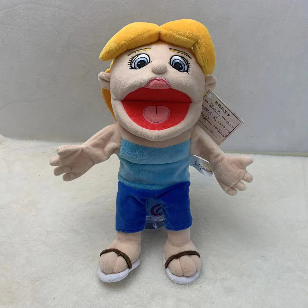 Large Jeffy Puppet Soft Plush Toy Hand Puppet I340977