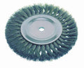Knotted Wire Wheel Brush, Carbon Steel, 0.012x22 Wire Diameter S87771