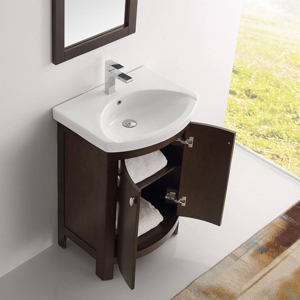 Antique Coffee Bathroom Vanity S555