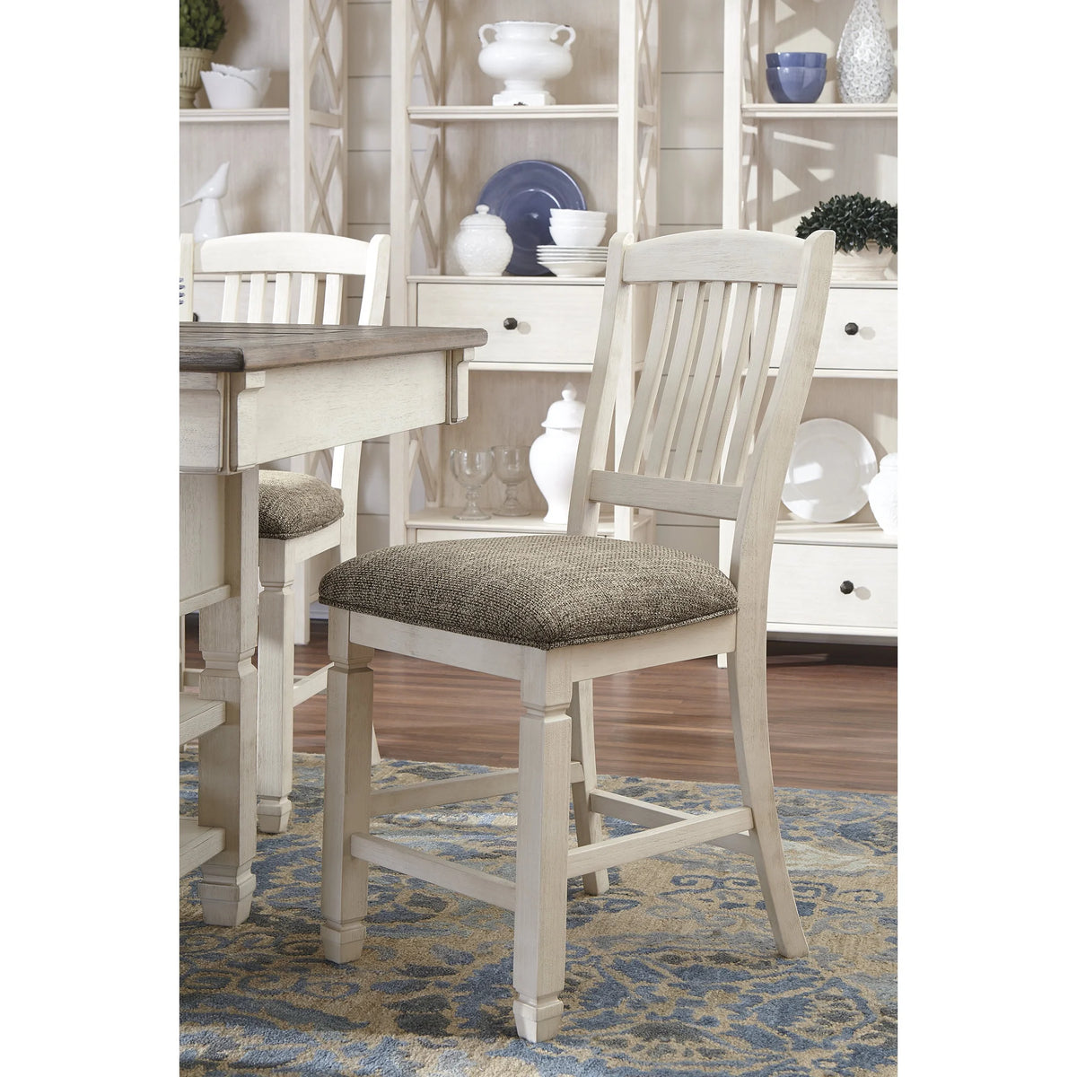 Farmhouse Barstool, Set of 2 Z305