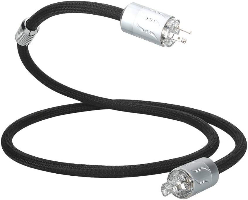16pcs Multiplex Copper Audio Mains Cord with Rhodium Plated US Standard Connector D898706