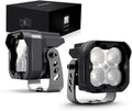 3 inch LED Pods Flood Beam Off Road 36W White, Pair T493