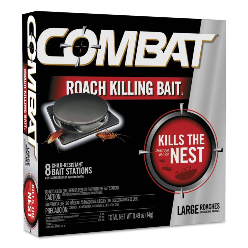 Large Roach Killing System, Child-Resistant Disc, 8/Box, 12 Boxes/Carton T178436