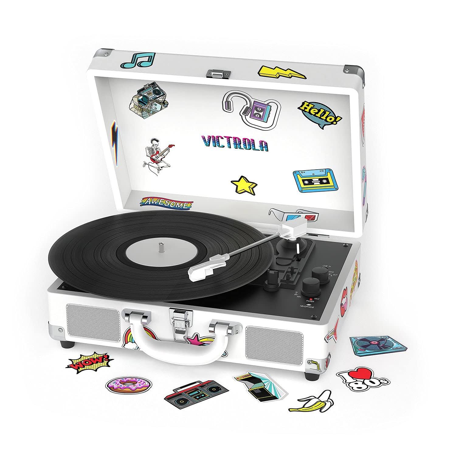 Canvas Suitcase Turntable Y79659