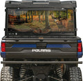 Deer Print 1/4" Thick Polycarbonate Rear Windshield S823622