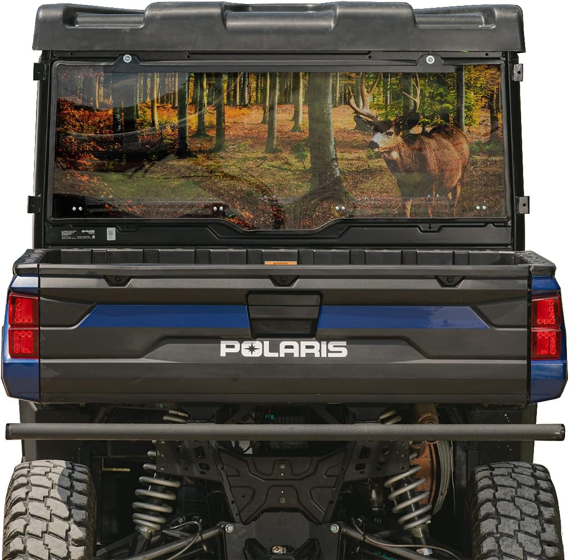 Deer Print 1/4" Thick Polycarbonate Rear Windshield S823622