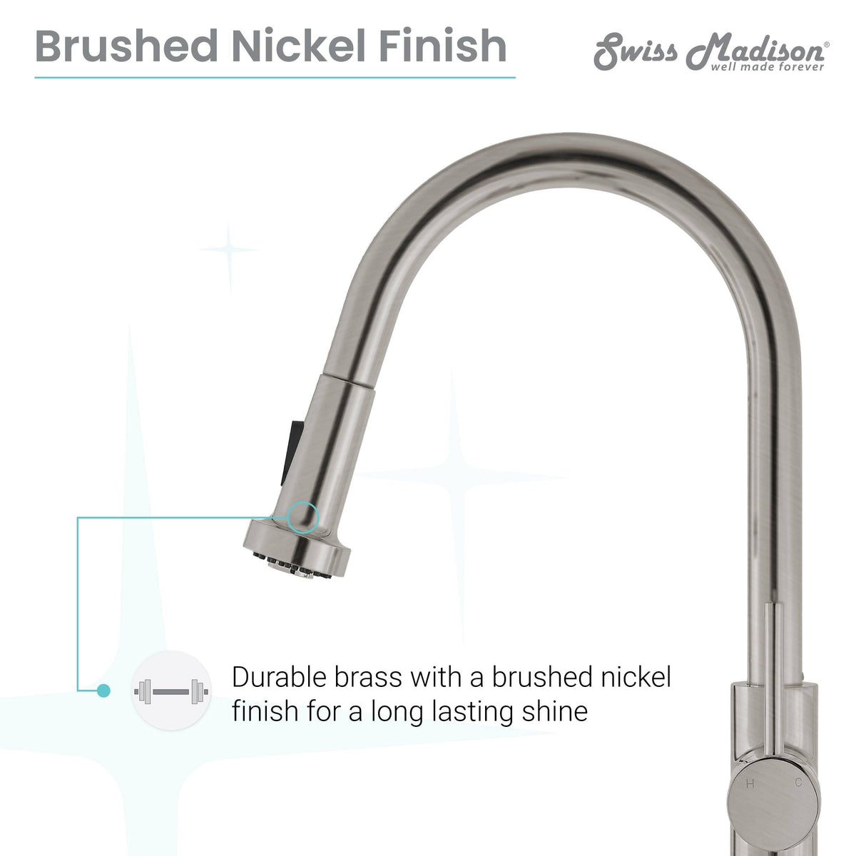 Chrome Pull Out Single Handle Kitchen Faucet D636