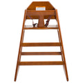 Natural Wood High Chair E3911