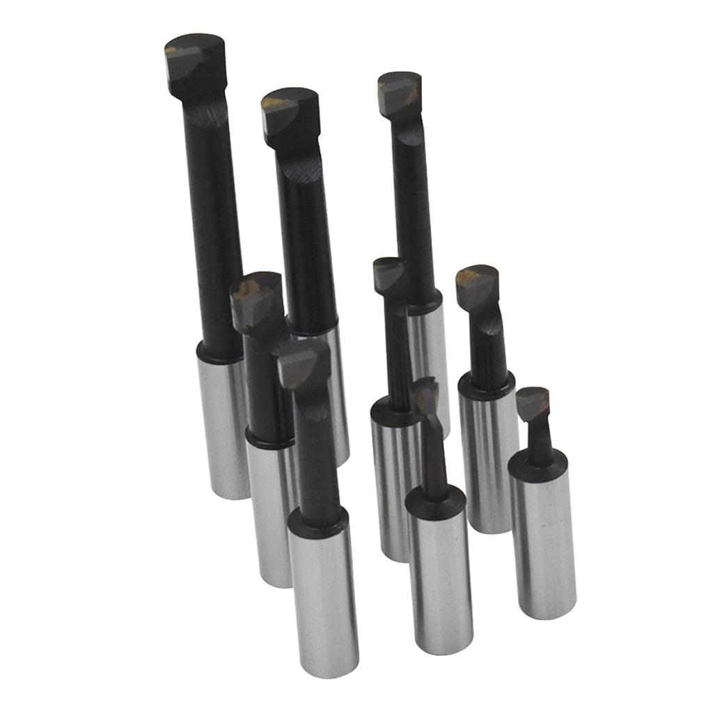 2 Boring Head R8 Shank 1/2 Carbide Boring Bar Set G77037