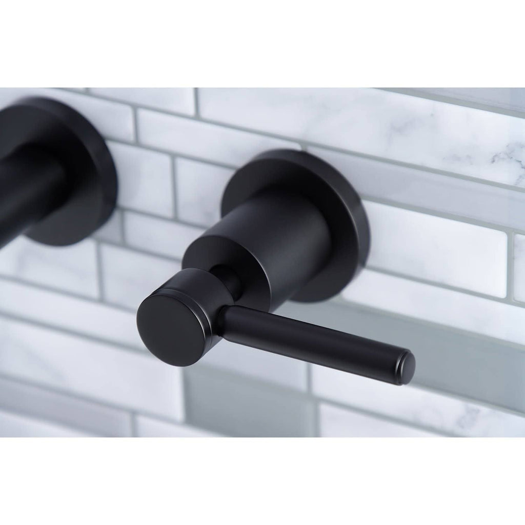 Polished Brass Wall Mount Roman Tub Faucet L77718