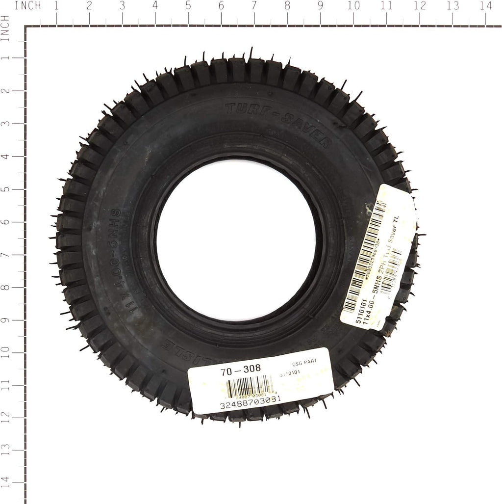 Carlisle Turf Saver Tubeless Tire 2-Ply Pack of 2 I288274