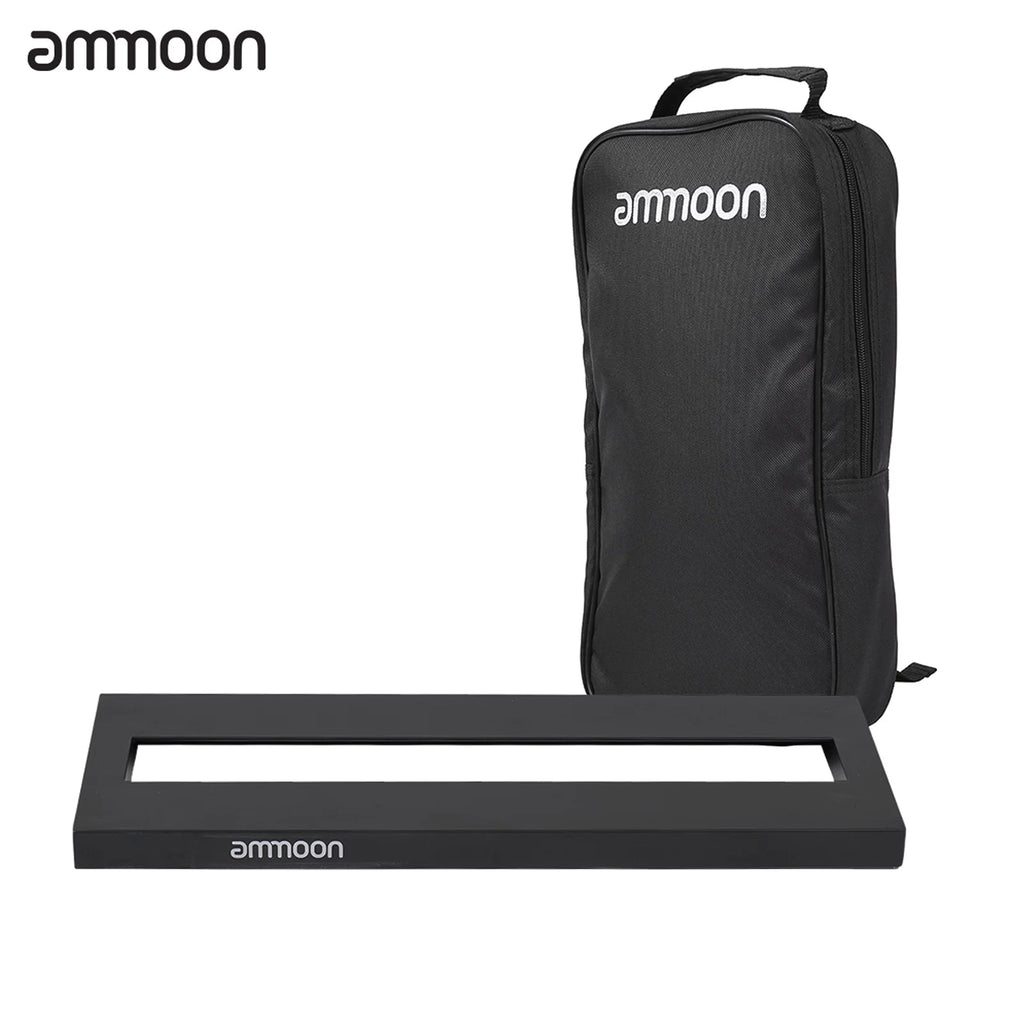 Mini Aluminum Alloy Guitar Pedal Board with Carrying Bag X617