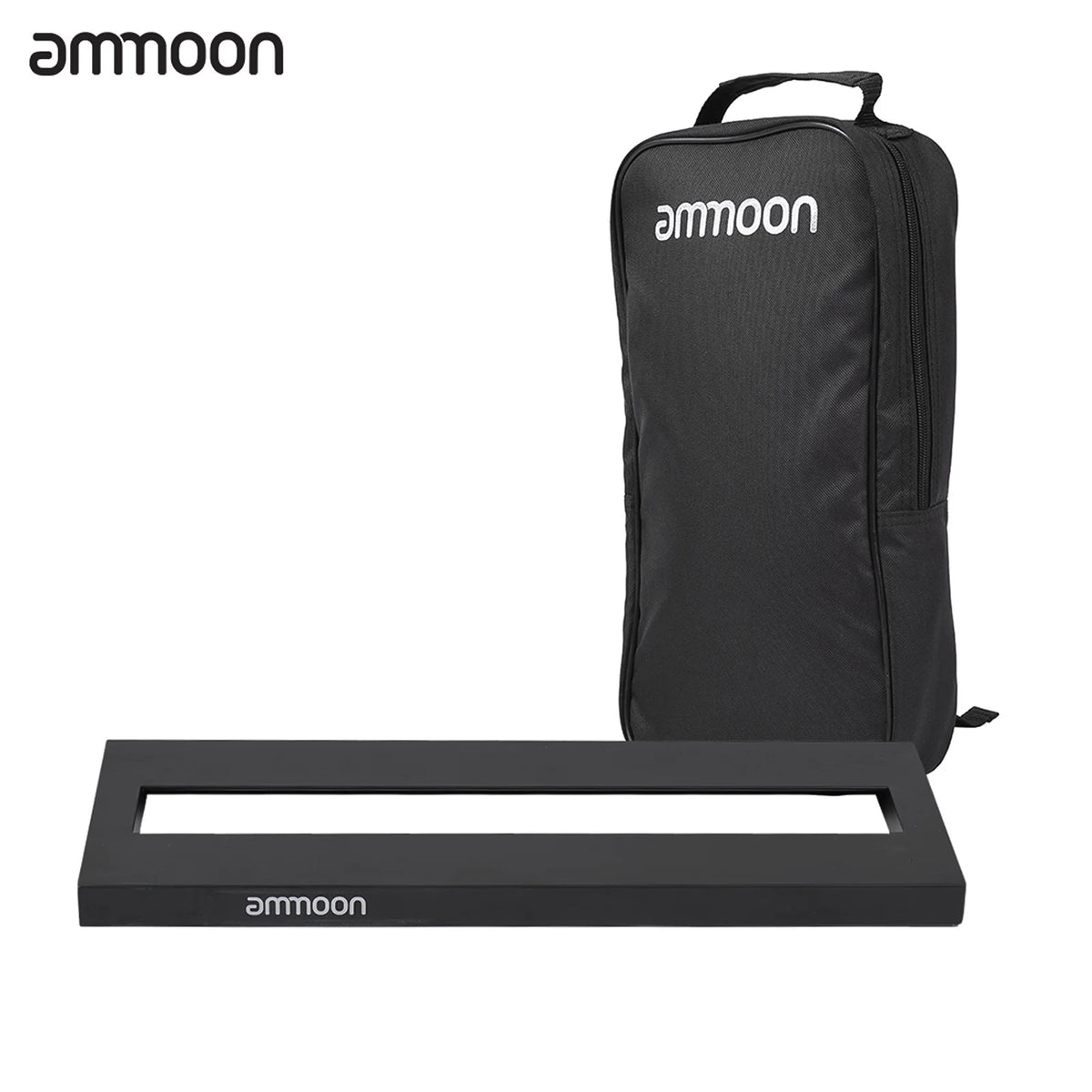 Mini Aluminum Alloy Guitar Pedal Board with Carrying Bag X617