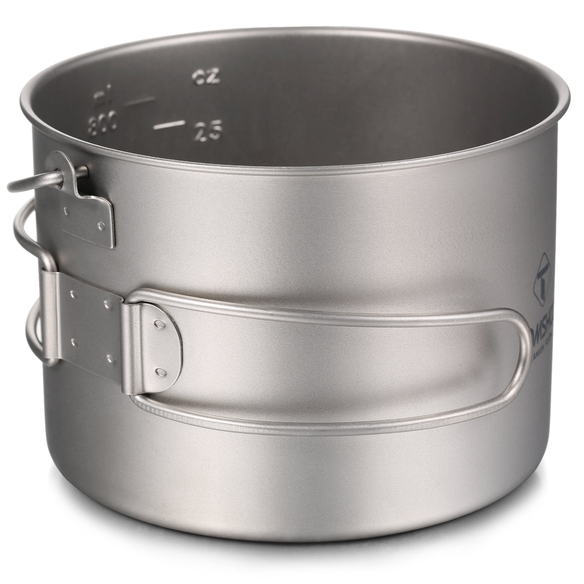 Titanium Hanging Pot for Camping 750ml/900ml/1100ml/1600ml/2000ml/2800ml F90940
