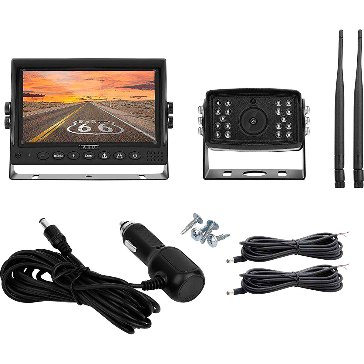 Heavy Duty Backup Camera with 7 in. LCD J5206