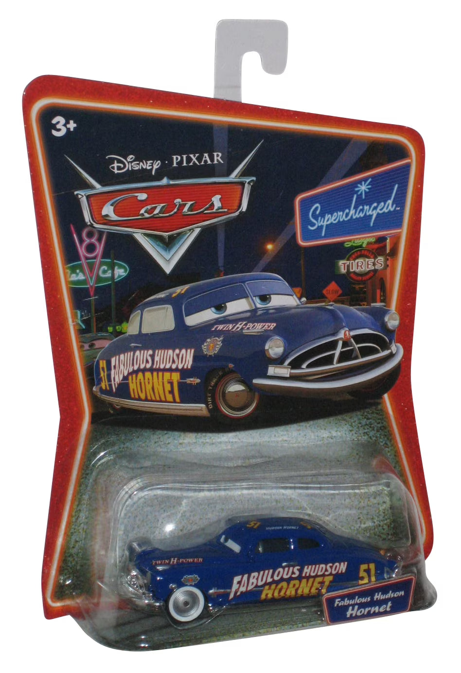 White Tires Toy Car D11765