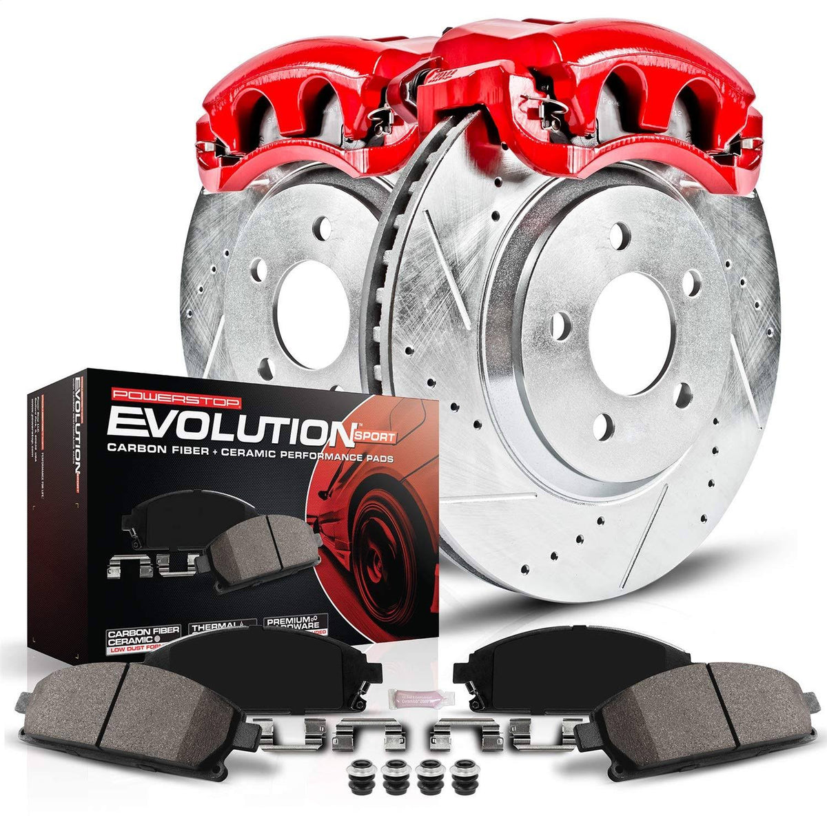 Z23 Evolution Sport Brake Kit with Calipers, Front L605