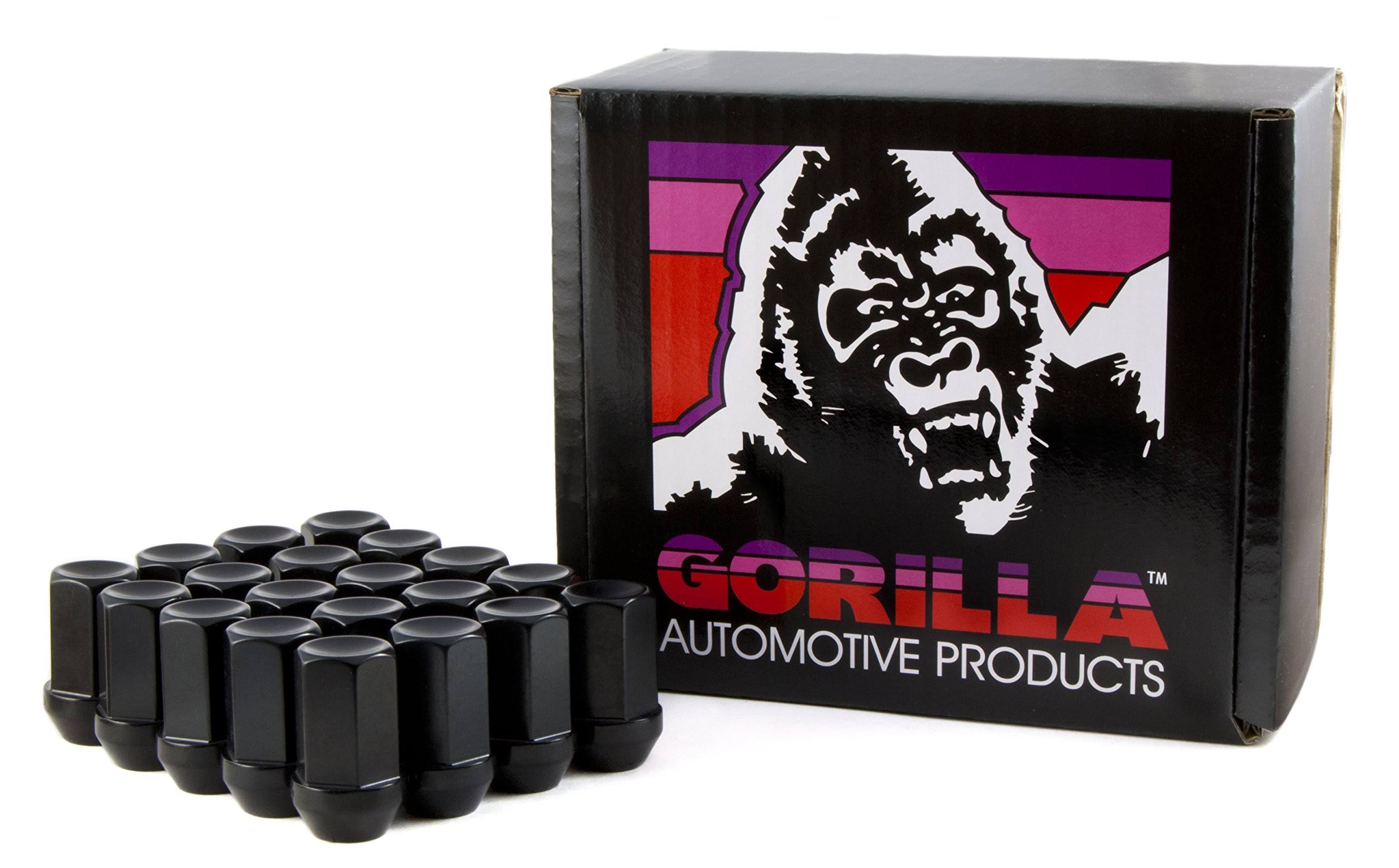 Black 12mm x 1.50 Thread Size Aluminum Closed End Lug Nuts H836