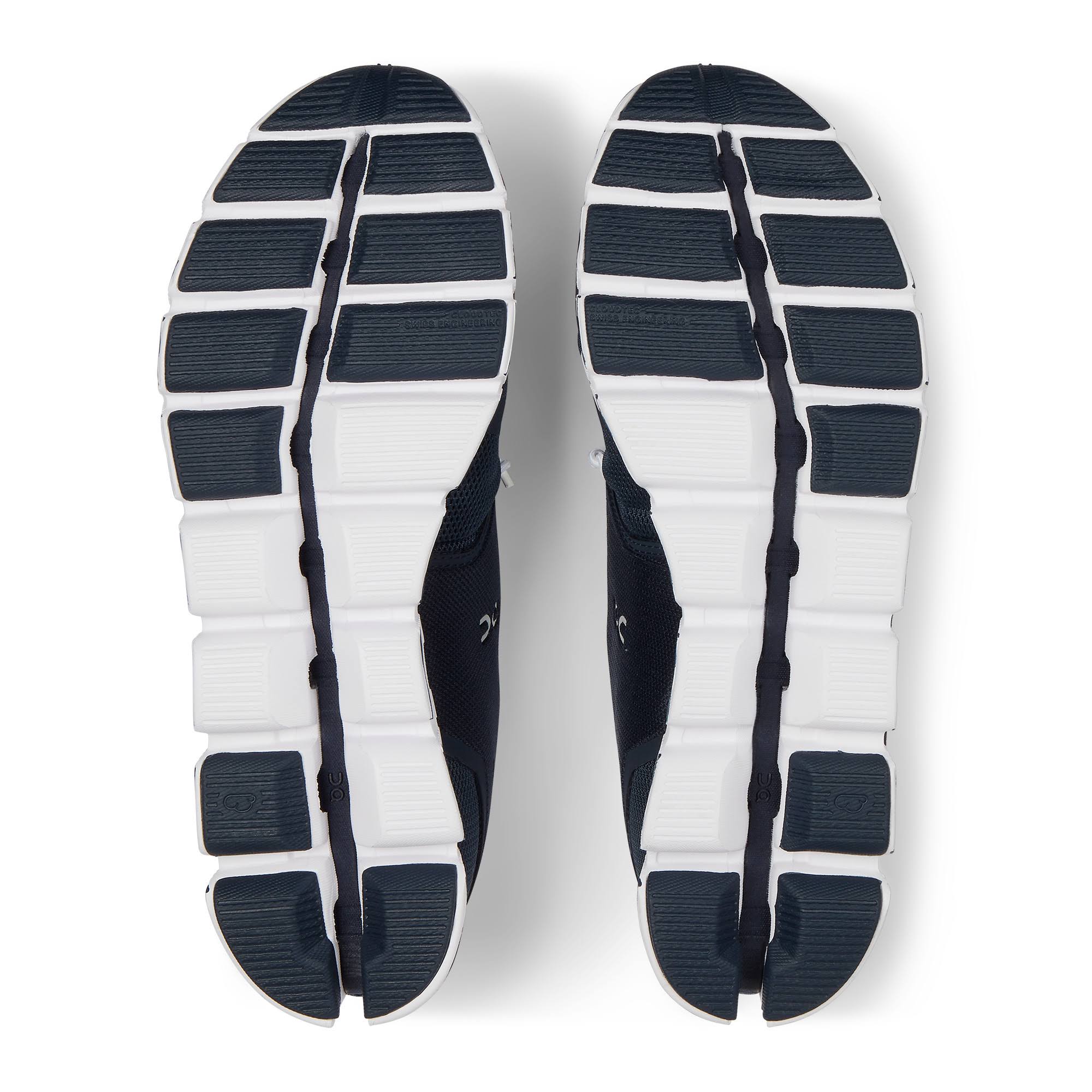 Navy White Running Shoes U9337