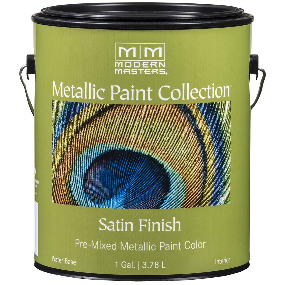 Satin Flash Blue Metallic Paint, 1 Gallon (2 Pack) P136