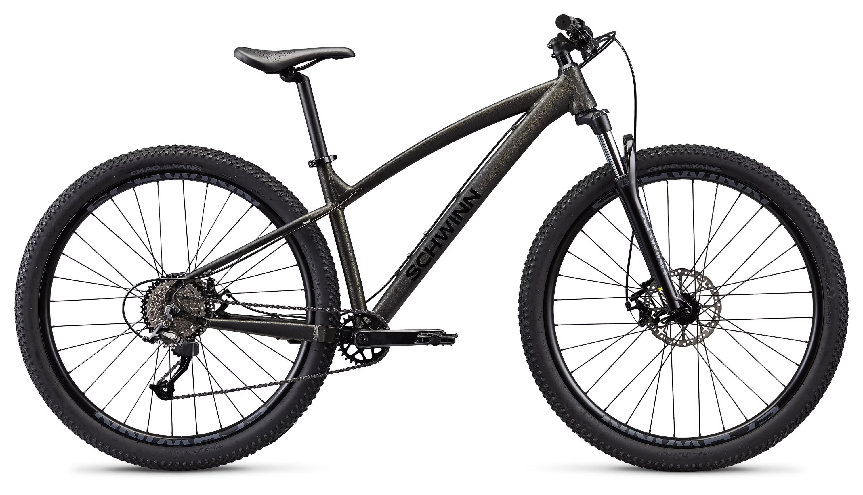 Black Large Frame 8 Speeds Mountain Bike L22028