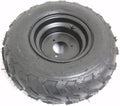 16x8-7 7" Black Wheel Rim Tire Assembly Pack of 2 S54460