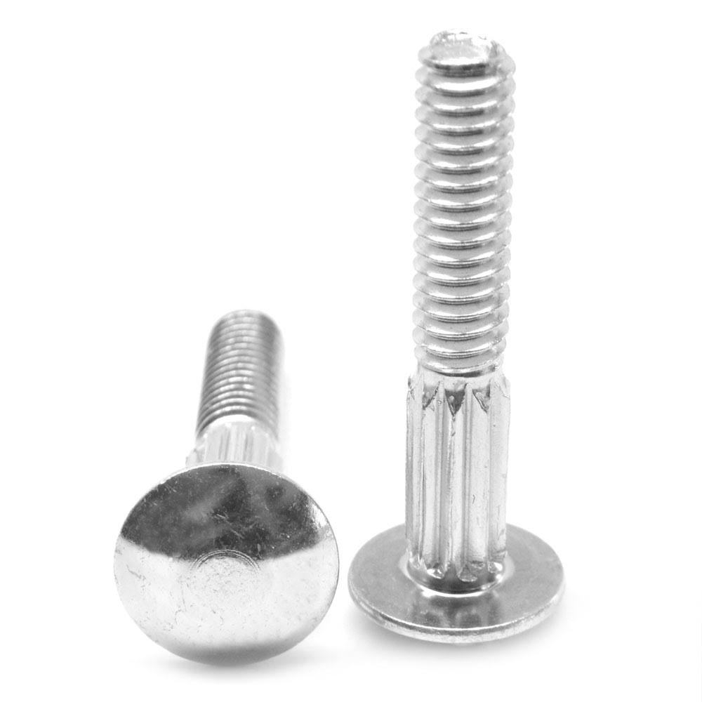 3/8-16 x 2 1/2 Coarse Thread Grade 5 Carriage Bolt Zinc Plated D688820