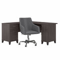 L Shaped Desk and Chair Set in Storm Gray E762693