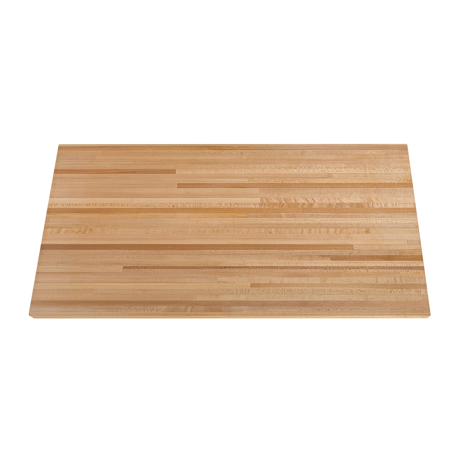 Solid Hardwood Butcher Block Countertop, 1.5" Thickness, 84" L x 25" W R53502