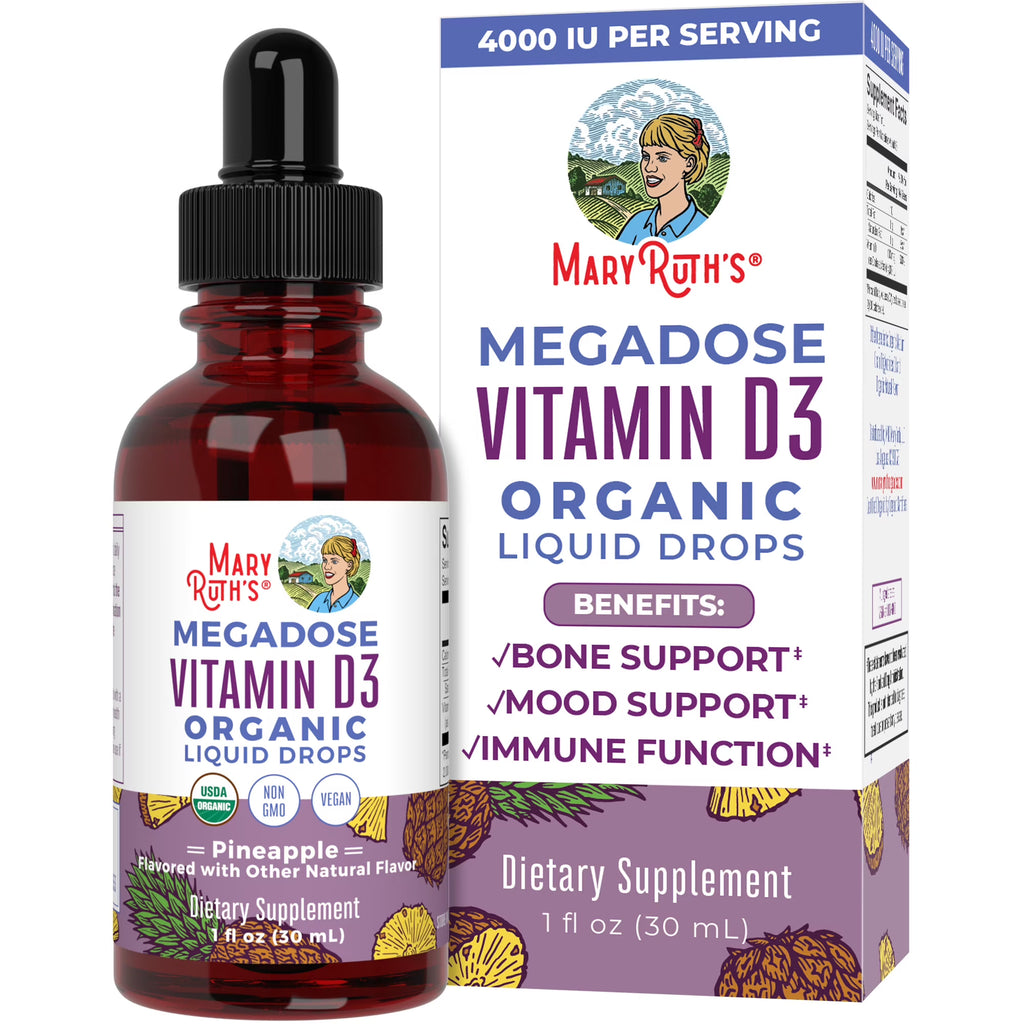 Vitamin D3 Organic Liquid Drops 30 mL V133