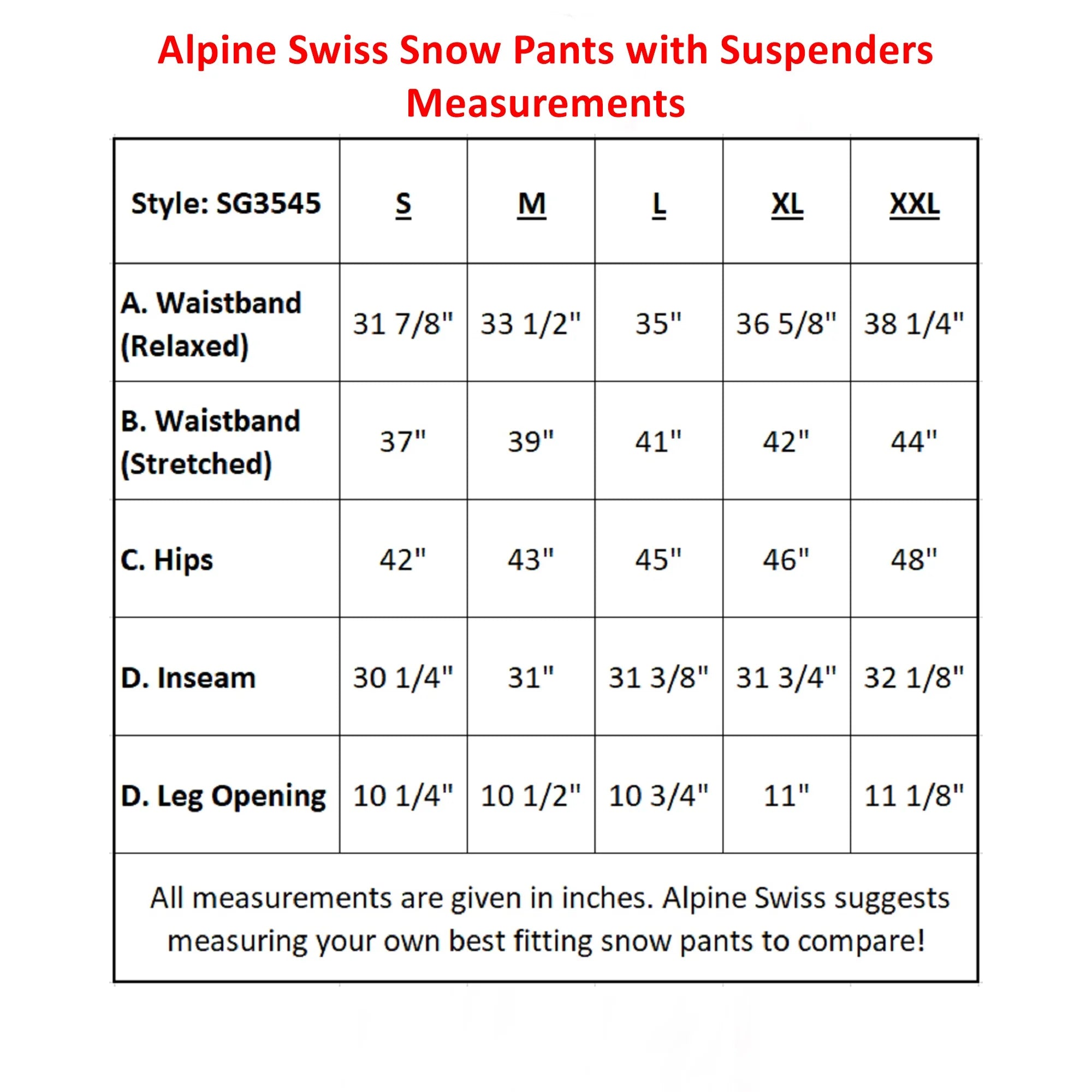 Waterproof Snowboard Ski Snow Pants with Removable Suspenders B8429