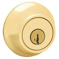 Polished Brass Deadbolt Less Cylinder V686