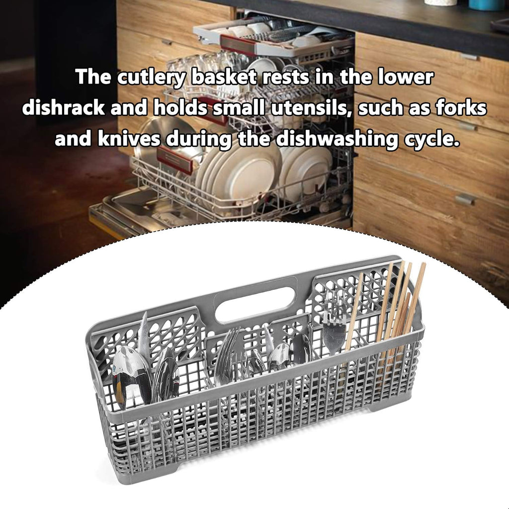 Dishwasher Silverware Basket Replacement with Handle, Pack of 2 W86790