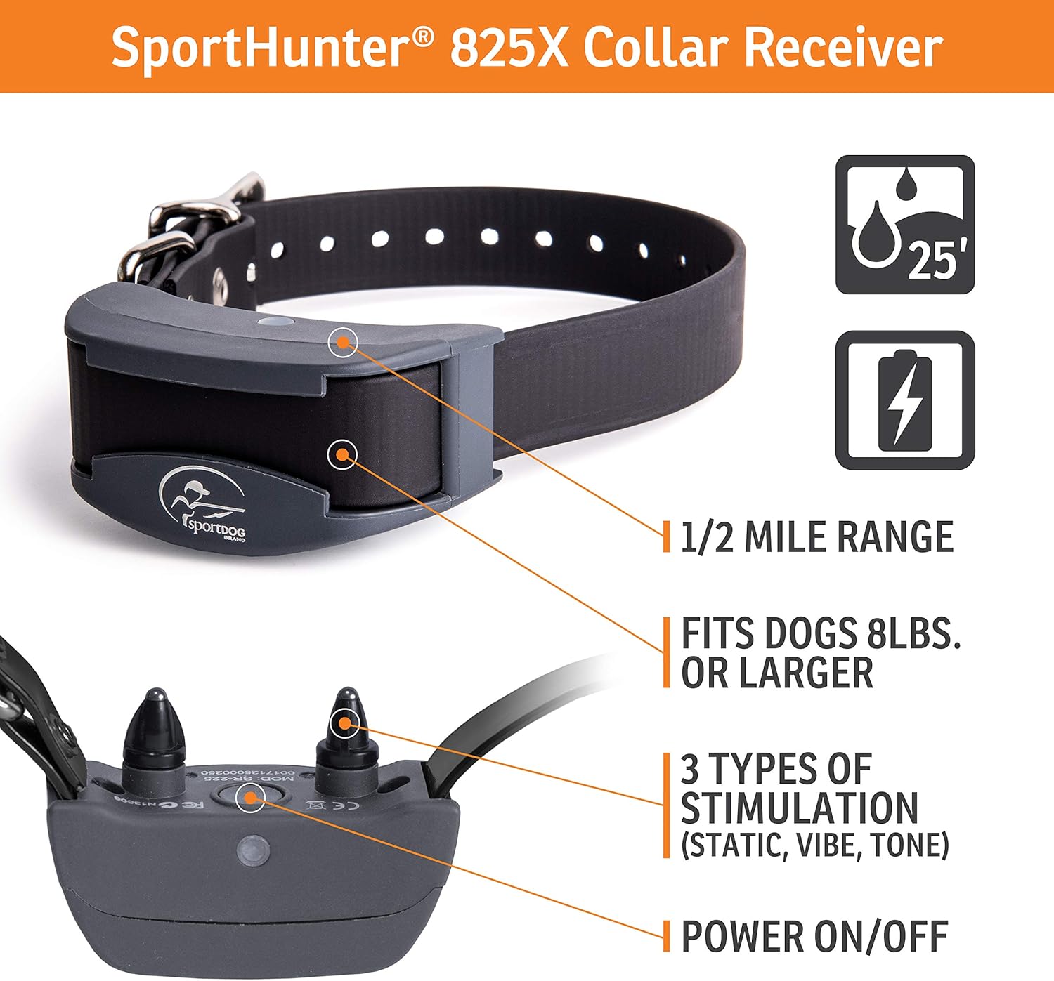 Waterproof Rechargeable Remote Dog Training E-Collar A504380