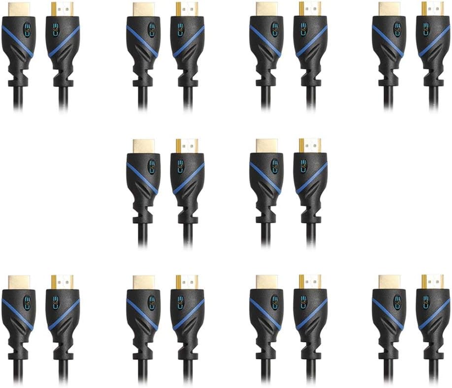 100 FT High Speed HDMI Cable Male to Male with Ethernet Black P632
