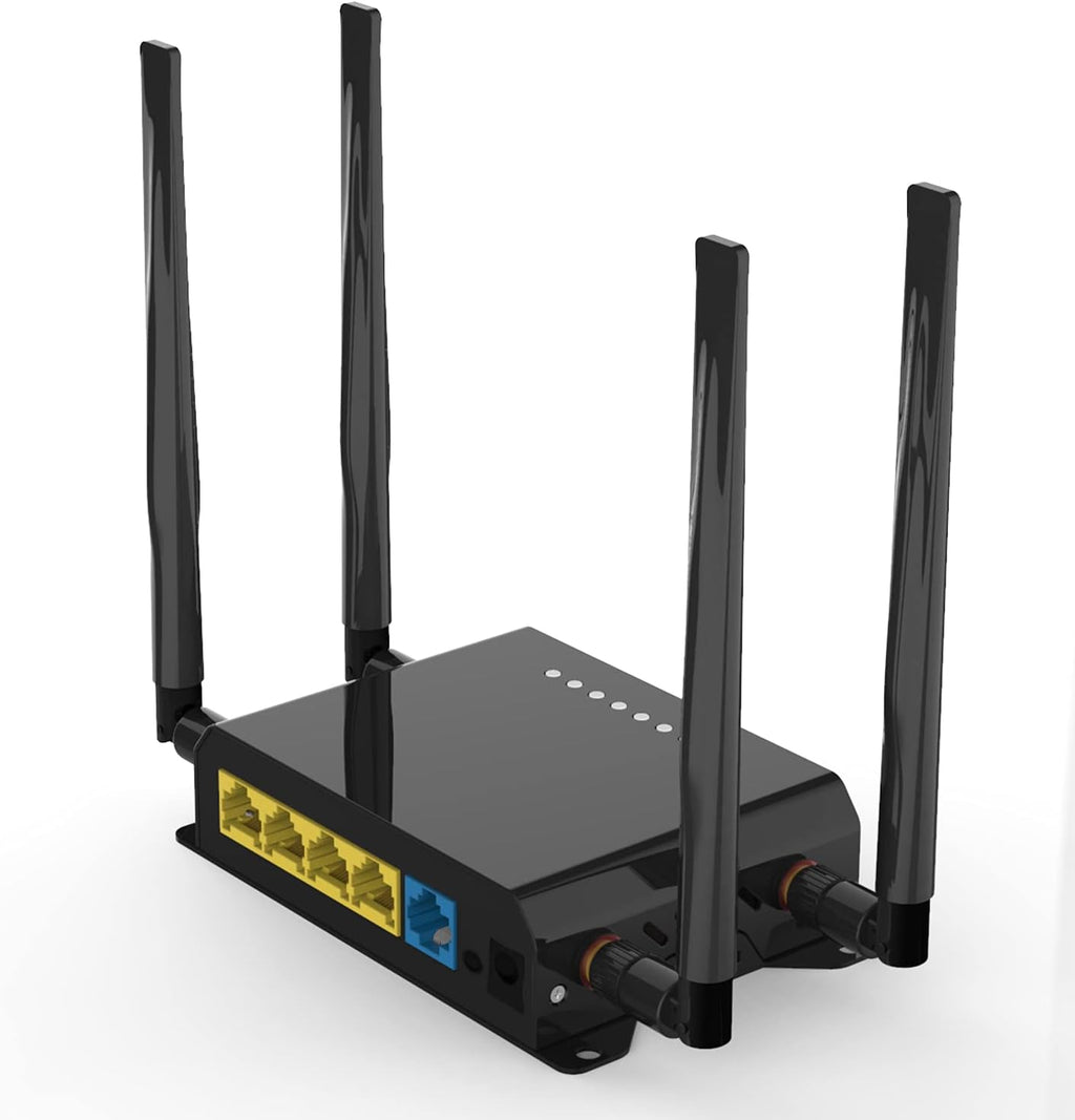 Wireless Router with Metal Case and Detachable External Antenna F891876
