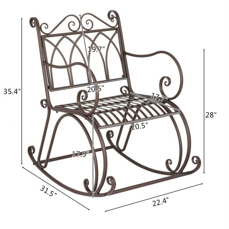 Iron Rocking Chair Q9994