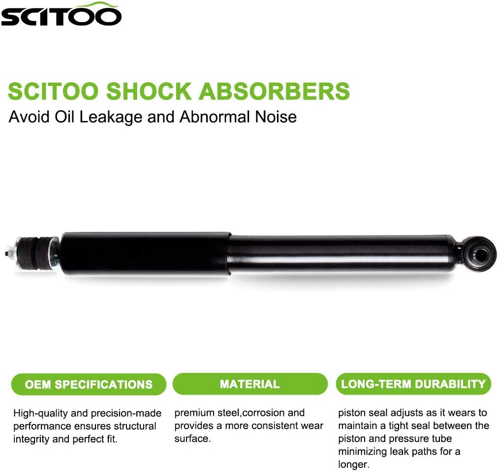 Gas Rear Struts Shock Absorbers Set of 2 B44608