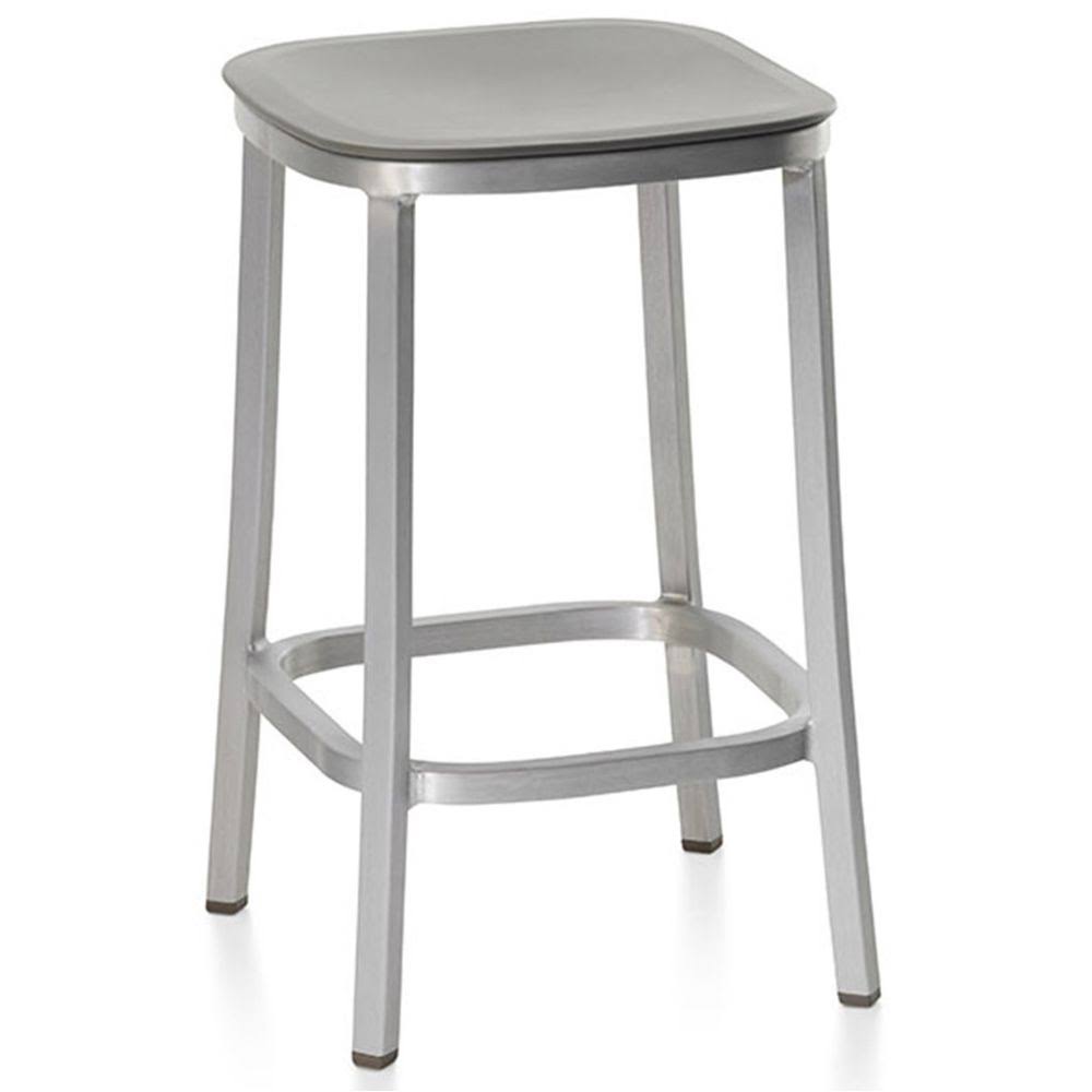 Silver Counter Stool D3758