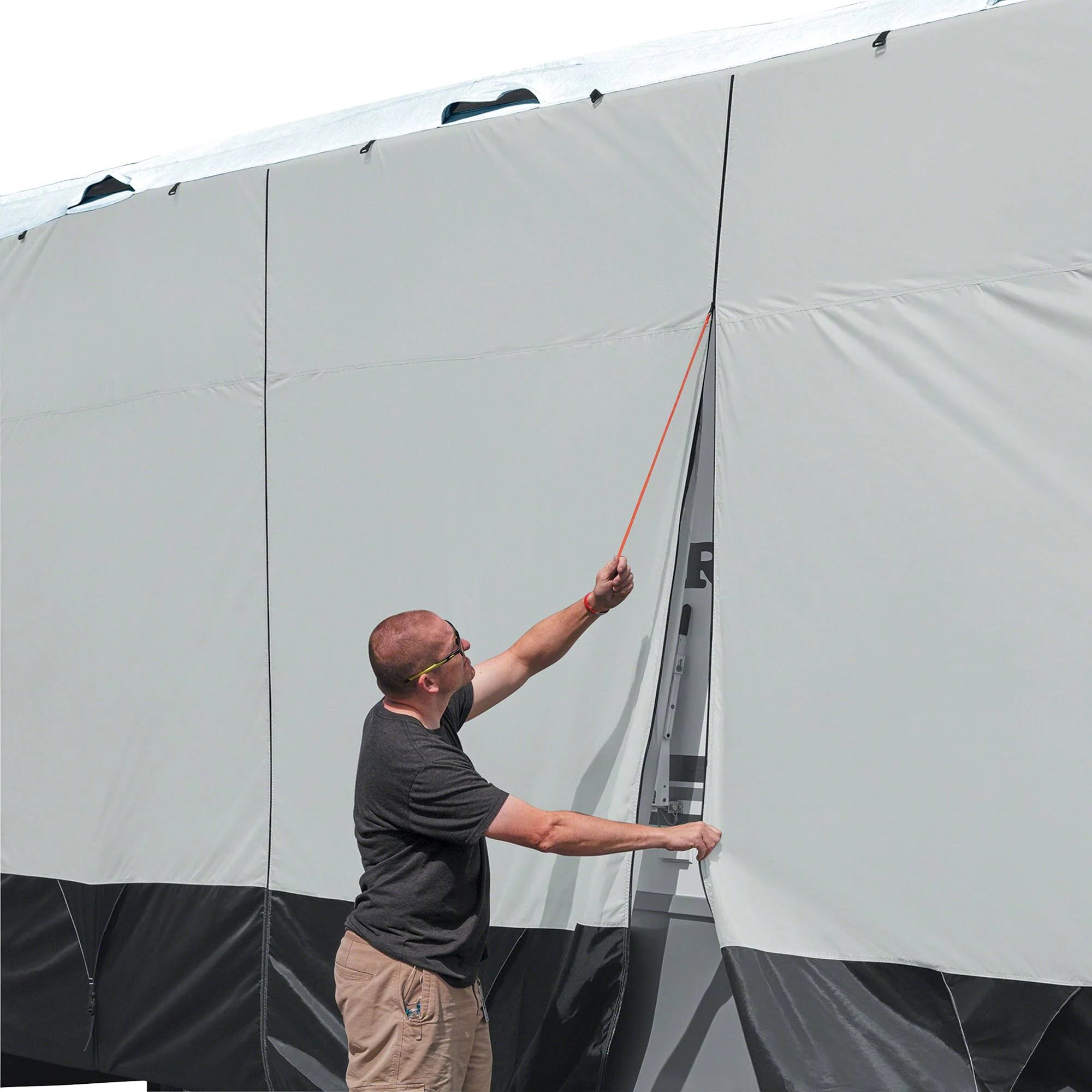 Tyvek Travel Trailer Cover F7198