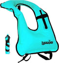 Inflatable Snorkel Vest Adult Snorkeling Jackets Safety Load Up to 220 Ibs K7106